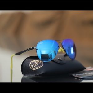Ray Ban Ferrari Mirrored Sunglasses